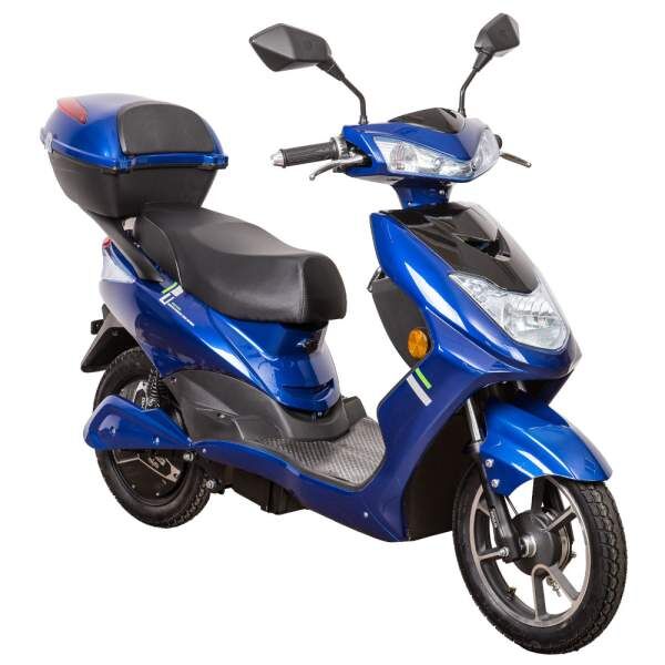 Elektroroller Scoody 25 W ZT-27 blau 900W 25 km/h Graphen-Akku E-Roller E-Scooter Mofa