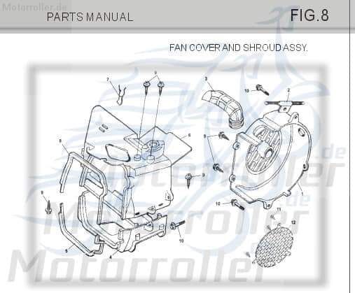 Ansaugschlauch Tongjian Buggy 150 Ansaugstutzen GSM3-12606 Motorroller.de Unterdruckschlauch Ansaugrohr Vakuumschlauch Saugleitung Ansaug-Rohr Service