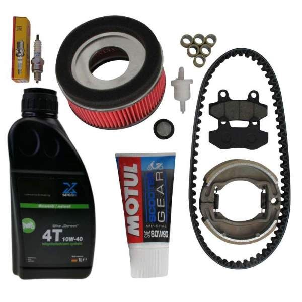 Inspektion Set 4Takt 125/150ccm 152QMI 157QMI Jonway 8007153 Motorroller.de Wartung Satz Service Kit Scooter 150T 28 Delta 150 Moped Ersatzteil