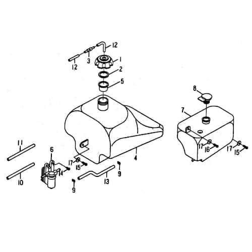 SMC REX Quad 50 Unterlegscheibe ATV 50ccm 2Takt FIG 22-16 Motorroller.de Distanzhalter U-Scheibe Washer Beilagscheibe Ausgleichsscheibe 125ccm-4Takt