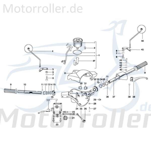 Kupplungshebel Hebel Kupplung Motorrad 125cc 4T 720139