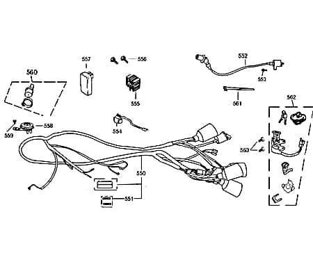 Rex Palermo Zündspule Zündkabel Zündung 740605 Motorroller.de Kreidler Zündmodul Kerzenstecker Zünd-Kabel Zünd-Spule Kerzen-Stecker Zünd-Modul