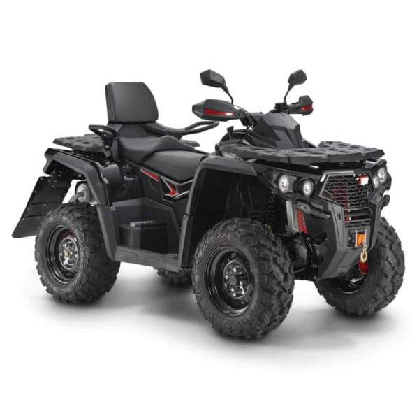 Quad Fighter PC 650 schwarz LOF Euro 5 ATV Straßenzulassung V-Twin V2 Motor