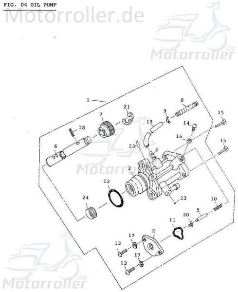 Adly Bundschraube M3x8mm ATV 50 II Utility XXL AC 50ccm 2Takt Motorroller.de Maschinenschraube Flanschschraube Flansch-Schraube Maschinen-Schraube UTV