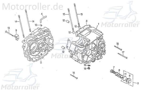 Schraube M6x55mm Rex Chopper 125 Maschinenschraube 98557 Motorroller.de Bundschraube Flanschschraube Flansch-Schraube Maschinen-Schraube Bund-Schraube