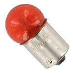 Birne Blinker orange 12V 10W Sockel BA15S Zapfen 180 Grad. mit E-Marke JSD50QT-1 700362