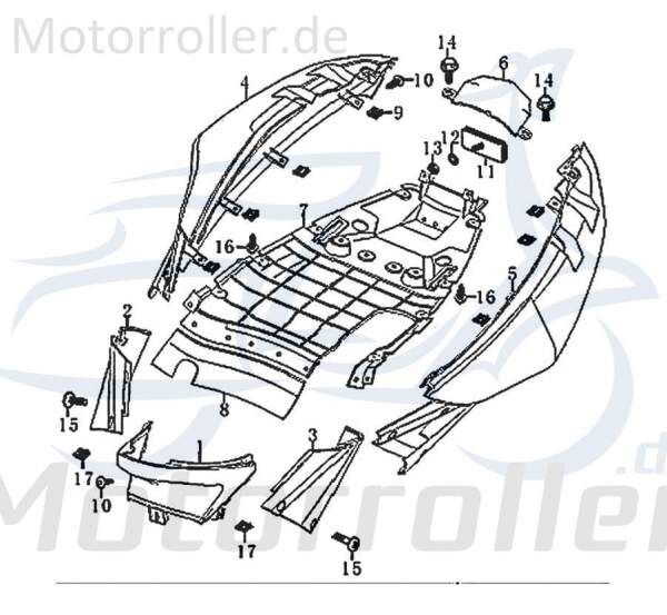 Schraube 4.2x20mm Jonway RMC-G 50 Kreuzschraube Scooter 83672 Motorroller.de Kreuzschlitzschraube Blech-Schraube Treibschraube 50ccm-2Takt Kreidler