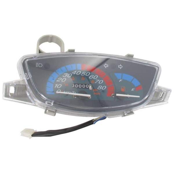 Tachometer bis 80km/h ohne Kabelbaum 4T 50cc 1160401-4