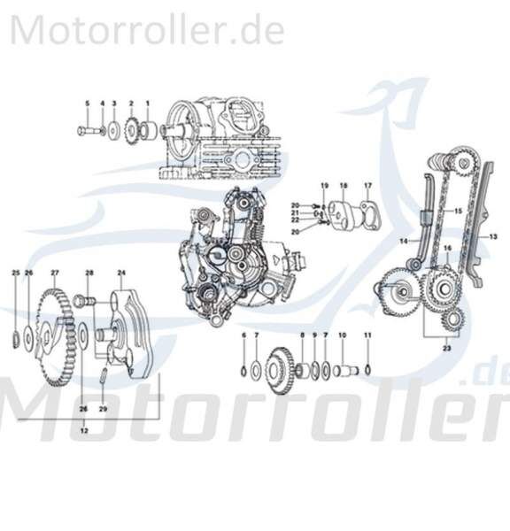 Steuerkettenspanner Ketten-Spanner Motorrad Rex 720235