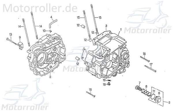 Stehbolzen M8x130mm Rex Chopper 125 Gewindestange 50ccm 98559 Motorroller.de Gewinde-Stange Gewindebolzen Stiftschraube Gewindestab Schraubbolzen