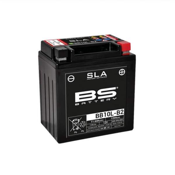 Batterie BB10L-B2 12V 11Ah SLA 133x90x145mm Akku 125ccm 2Takt Motorroller.de Starterbatterie Akkumulator Starter-Batterie Bleibatterie Litiumbatterie