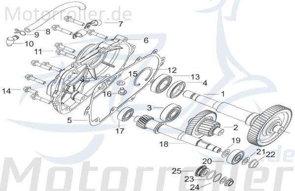 SMC O-Ring 28x265mm CFMOTO CForce 450 ONE EPS B190102800B0 Motorroller.de Gummidichtung Dichtring Gummiring Oring Gummi-Ring Dicht-Ring 250ccm 4Takt