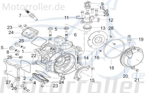 O-Ring 125ccm 4Takt 120115000000 Motorroller.de 60x78x1,8mm Gummidichtung Dichtring Gummiring Oring Gummi-Ring Dicht-Ring