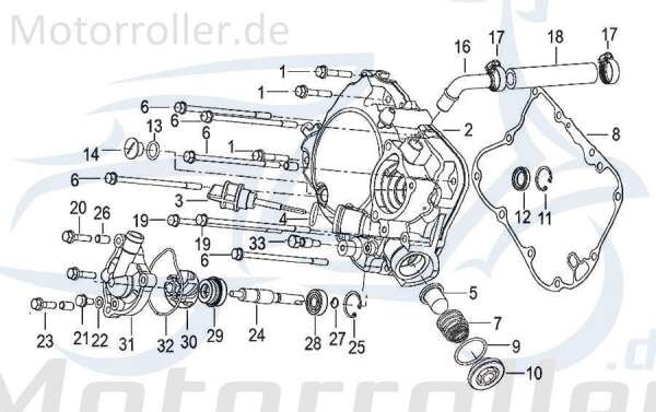 SMC O-Ring 14x265mm Keeway Outlook 125 Dichtring 220042000000 Motorroller.de Gummidichtung Gummiring Oring Gummi-Ring Dicht-Ring 250ccm 4Takt Kreidler