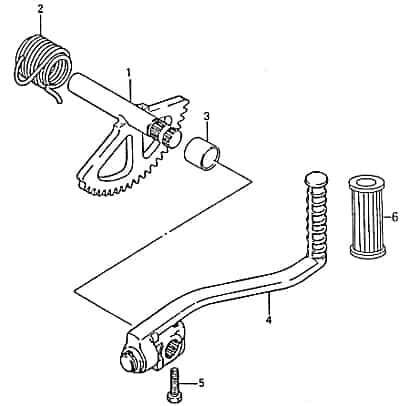 Rex RS250 Buchse Hülse Distanzhülse 50ccm 2Takt 87864 Motorroller.de Lagerbuchse Distanz-Hülse Distanzbuchse Passhülse Passbuchse Abstandshülse