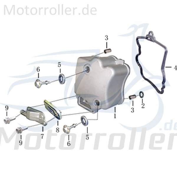 Kreidler Martinique 125 Membranventil 125ccm 4Takt 31180420 Motorroller.de Sekundärluftsystem Schwimmernadelventil Vergaserventil Vergasermembran