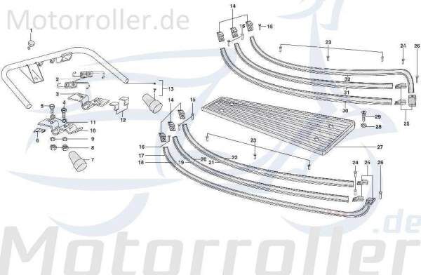 Federsatz Federset Rex 720369 Motorroller.de