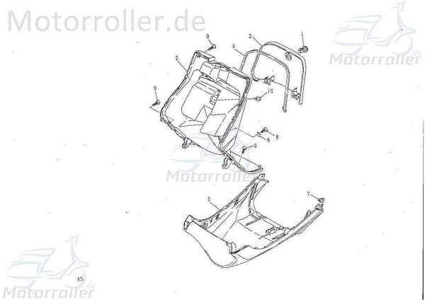 Haltemutter Rex Sicherungsmutter Roller Scooter 50ccm 2Takt Motorroller.de 50ccm-2Takt Ersatzteil Service Inpektion Direktimport