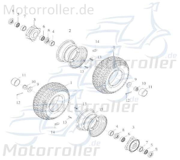 Adly Kugellager GK 125 Wälzlager Buggy 125ccm 4Takt Motorroller.de Rillenkugellager Nadellager Rollenlager Kugel-Lager Wellenlager Radiallager Service