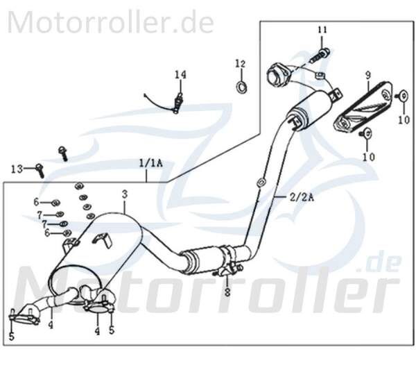 Unterlegscheibe SM/GS 125 Pro Motorrad 125ccm 781109