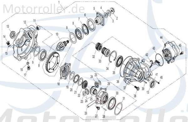 SMC Simmering 48x65x9mm CFMOTO CForce 500 ONE ATV 0180-312002 Motorroller.de Wellendichtring Abdichtring Dichtringe Radialdichtring Öldichtring Quad