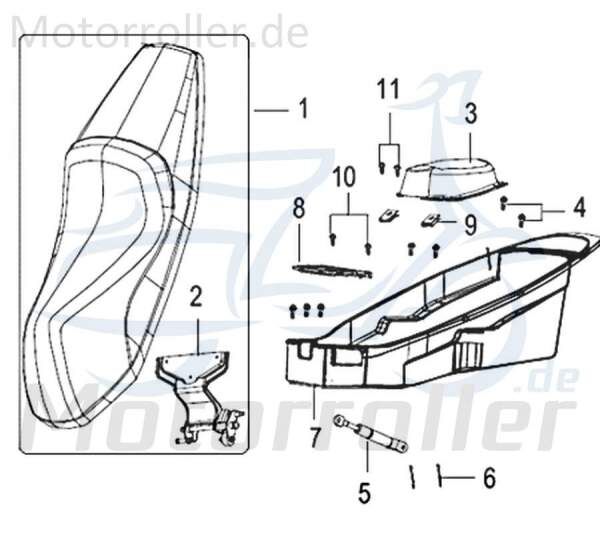 Splint Motorrad Kreidler Flory Classic 125 Stift 750196