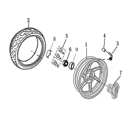 Rex Drive Sport 50 Buchse 20x30x10mm 50ccm 2Takt 702881 Motorroller.de Hülse Distanzhülse Lagerbuchse Distanz-Hülse Distanzbuchse Passhülse Passbuchse