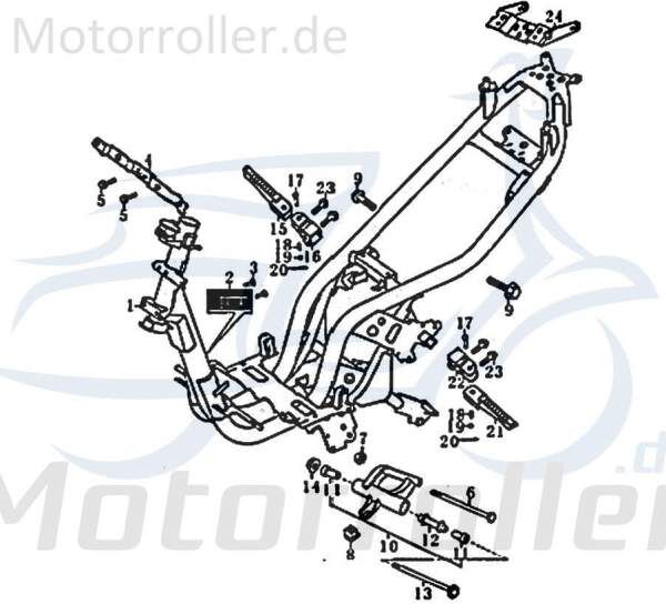 Schwingungsdämpfer für Motorhalter 86405