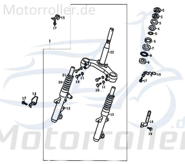 Kreidler Florett RMC 50F Halter Tachowelle FIG33-14 Motorroller.de Halterung Haltebügel Halteblech Halte-Blech Halte-Bügel Motorrad Moped Ersatzteil