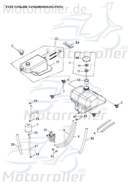 Adly Bundschraube M6x12mm Maschinenschraube Quad 50ccm 2Takt Motorroller.de Flanschschraube Flansch-Schraube Maschinen-Schraube Bund-Schraube ATV UTV