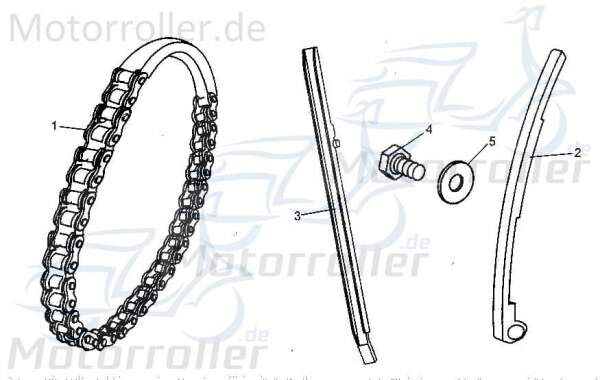 Führungsschiene Kettenspanner Tongjian Strassenbuggy 250 Sport 250ccm 4Takt Motorroller.de