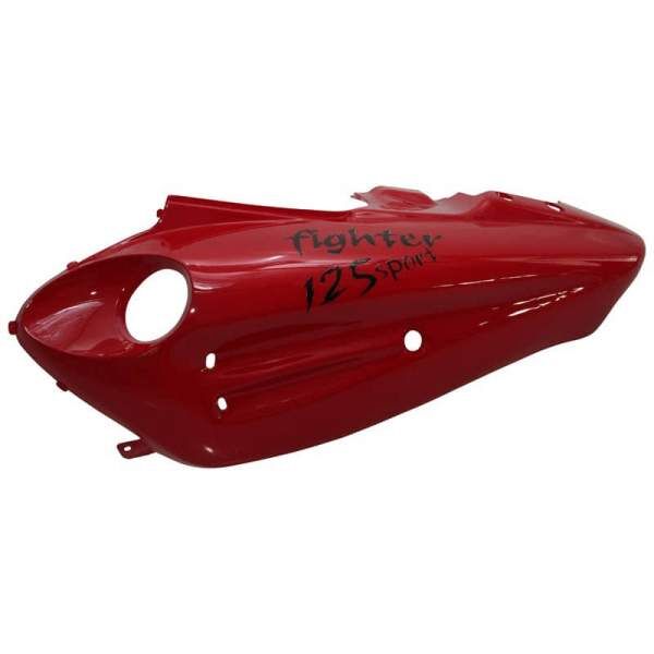 Heckverkleidung mit Dekor links Fighter 125 Sport rot 1020309-2-E-R-Sport