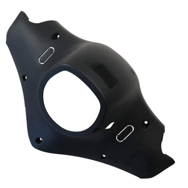 PGO Lenkerverkleidung unten schwarz G-Max 125 Frontschürze M2614000650 Motorroller.de Frontverkleidung Frontmaske Lenkerabdeckung Front-Cover Mokick