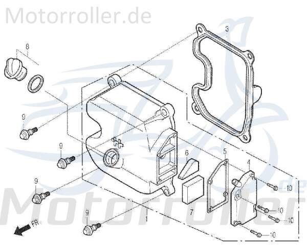 Ventildeckeldichtung (gummi) Motorroller 12313-SA1-0000