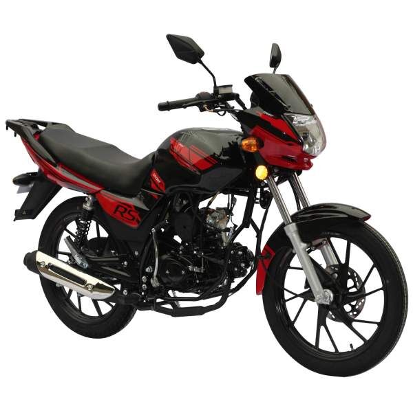 Motorrad Fighter 50 Sprint-S rot 45 km/h Euro 5 Schaltmoped Mokick 50ccm 4 Takt Kleinkraftrad Krad