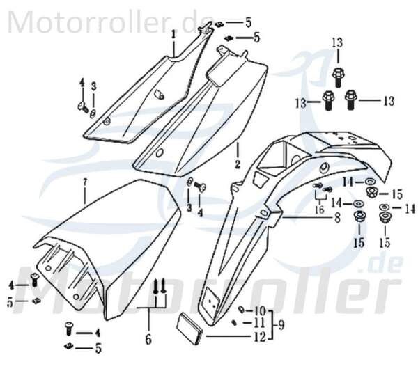 Schneidschrauben Kreidler DICE SM 50 LC Treibschrauben 733426 Motorroller.de Blechtreibschrauben Motorrad Supermoto 50 DD Ersatzteil Service Inpektion