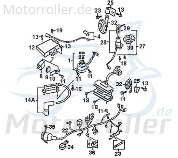 Kreidler DICE GS/SM 125i Tankdeckel 89376 Motorroller.de Rex Supermoto Enduro 125 DD Tankverschluss Benzintankdeckel Motorrad Original