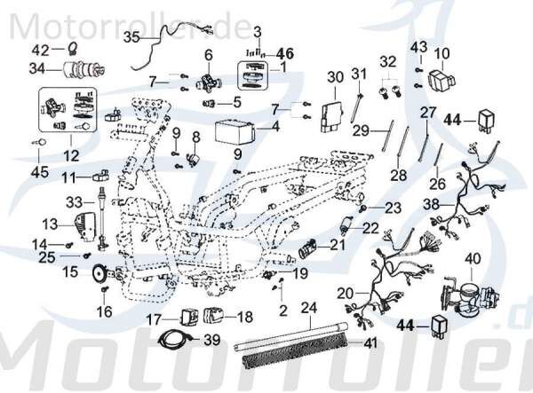 SMC Blinkrelais Kreidler Insignio 125 DD Scooter 96400N120000 Motorroller.de Blinkerrelais Blinkgeber Blinker-Relais Blink-Geber Signallichtrelais