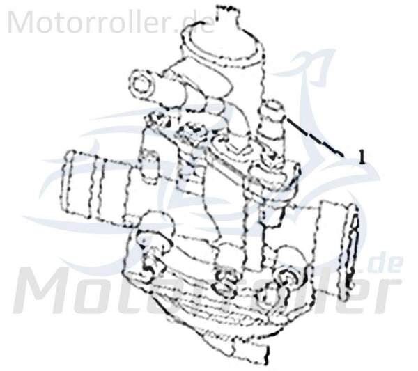 Vergaser Kaltstartautomatik Schwimmer-Vergaser Roller 733480 Motorroller.de Carburetor Carburateur Benzin-Vergaser Vergaseranlage Vergasereinheit