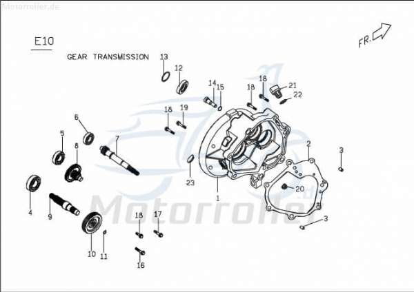 PGO Antriebsachse 181mm G-Max 125 Antriebswelle 125ccm 2Takt Motorroller.de Getriebewelle Zwischenwelle PGO 125ccm-4Takt Scooter Ersatzteil Service