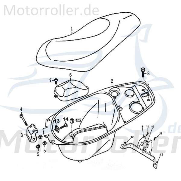 Sitzbankschanier Sitzbank Motorrad Kreidler Rex 87737