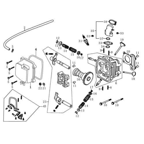 Schraube Kreidler Florett RMC-E 50 Flanschschraube FIG E2-30 Motorroller.de Bundschraube Maschinenschraube Flansch-Schraube Maschinen-Schraube Service