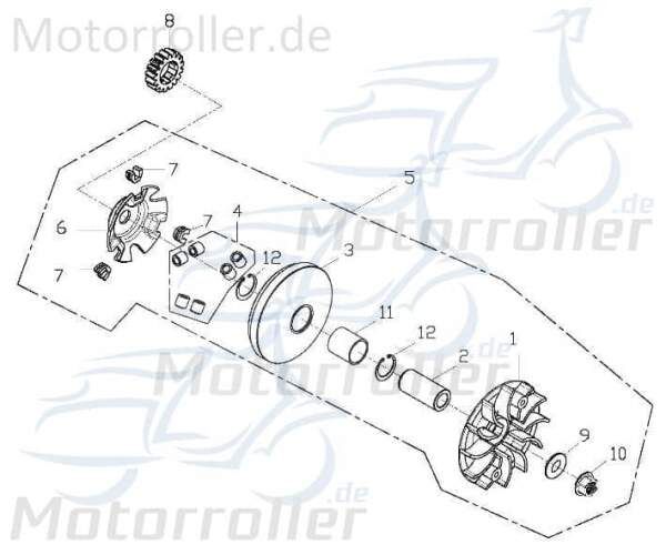 Adly Sicherungsring RTW-28 125ccm Klemme Schelle 272ccm 4Takt Motorroller.de Befestigungsklemme Sicherungsklemme Sicherungsclip 125ccm-4Takt Quad ATV