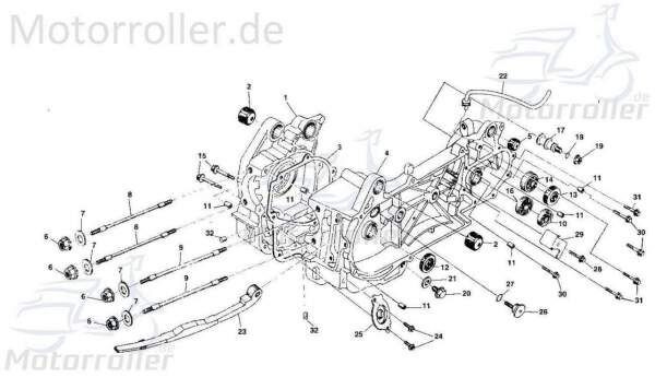 Ölstopfen 6.5x5mm Tongjian Strassenbuggy 150 II 150ccm 4Takt Motorroller.de 150ccm-4Takt Ersatzteil Service Inpektion Direktimport