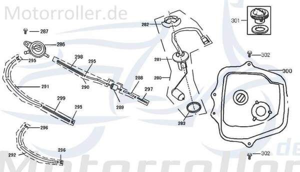 Kreidler Flory Classic 50 Benzinstandsanzeige 50ccm 4Takt 3780A-ALA6-9000 Motorroller.de Kraftstoffanzeige Spritanzeige Anzeige-Kraftstoff 50ccm-4Takt