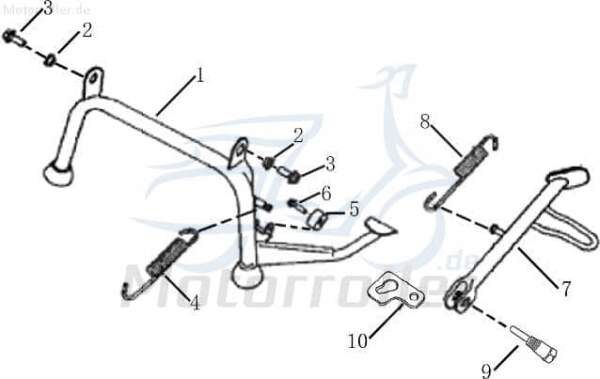 Bundschraube M6x30mm Kreidler Florett RS 50 DD 9050606030-5 Motorroller.de Maschinenschraube Flanschschraube Flansch-Schraube Maschinen-Schraube