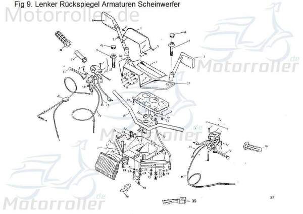 PGO Federscheibe Star 50 Sprengring Federring 50ccm 2Takt Motorroller.de Spannscheibe Ausgleichsscheibe Feder-Ring Zwischenscheibe Spreng-Ring Scooter