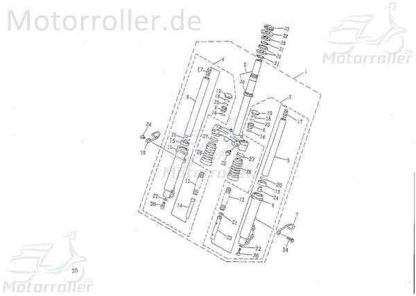 Schraube Rex RS450 Innensechskant-Schraube 50ccm 4Takt Motorroller.de Innensechskantschraube Maschinenschraube