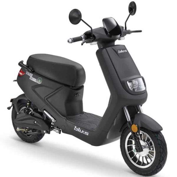 Elektroroller Scoody 45 Blu:s XT2000 Stalker schwarz 2000W 45 km/h E-Roller E-Scooter Mofa B-Ware