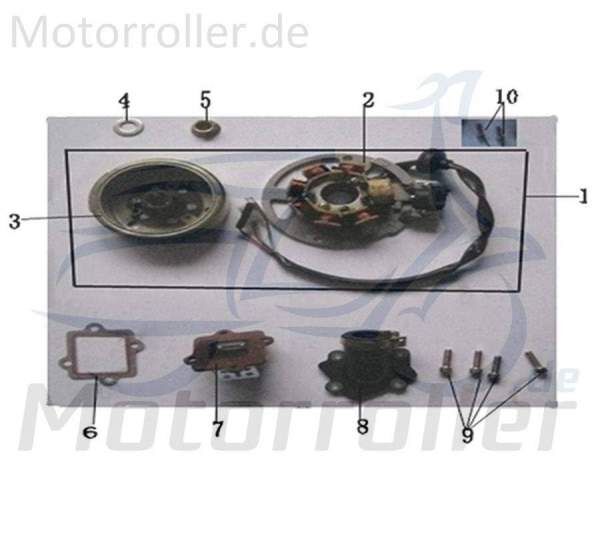 Kreidler Galactica 3.0 LC 50 Dichtung Membranventil 741444 Motorroller.de Abdichtung Membranblock Einlassmembran Vergasermembran